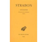 Géographie, tome 1, livre I, 1re partie. Introduction