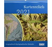 Geographisch-Kartographischer Kalender 2021 - Der Blickwinkel des Kartographen - Wand-Kalender mit historischen Landkarten - 45 x 48 cm