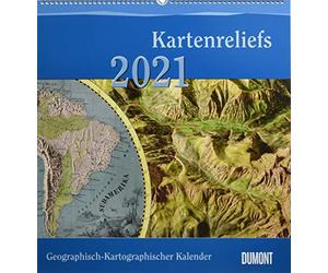 Geographisch-Kartographischer Kalender 2021 - Der Blickwinkel des Kartographen - Wand-Kalender mit historischen Landkarten - 45 x 48 cm