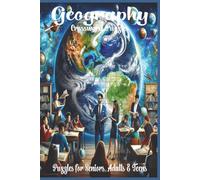 Geography Crossword Puzzles: 60 Crossword Puzzles about Geography | 6X9 inches, 120 pages, 600 words | The Perfect, Entertaining & Educational Gift for explorers, travelers