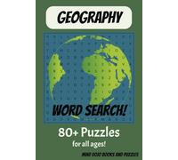 Geography Genius - Word Search Puzzle Book: Word Searches about Geography, Geographical Features and More | Easy to Read Print | 80+ Puzzles... Relax, ... Explore the World! - great gift for all ages