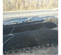 Geogrid Grille de stabilisation au sol pour allées, système de pavés perméables en polyéthylène haute densité, grille de gravier pour surfaces extérieures améliorées