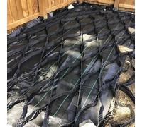Géogrille de Grande Pente, Treillis de Support en nid d'abeille pour Talus de rivière, allée de Jardin, terrasse extérieure, Gravier, 4 x 5 m