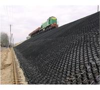 Géogrille Extensible pour allée de 5 cm de Haut - Géogrille cellulaire perméable, stabilisateur de Gravier/Terre/Boue, abri de Jardin, Pente, Grille de Gravier pour Trottoir