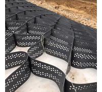 Géogrille, Géogrille stabilisatrice de Sol for pentes raides, grilles passerelle durables 6 pi x 33 for Patio d'abri d'auto(H 10cm/4in,21ft x 27ft/6m x 8m)