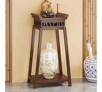 GeOinQL étagère d'autel Bouddhiste, Table d'autel de sanctuaire Personnel, Support de Plante au Design Creux Moderne for Le Couloir d'entrée du Salon,