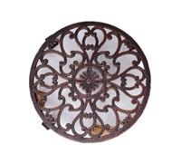 GeOinQL Support de Plantes à roulettes, Chariot à roulettes for jardinière, Plateau Roulant, Dessous de Verre, Support for Pot de Fleurs for intérieur et extérieur,