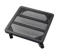 GeOinQL Support de Plantes à roulettes, Support de jardinière carré en métal, capacité de 163 kg, for l'intérieur et l'extérieur