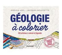 Géologie à colorier - 200 schémas à colorier et légender