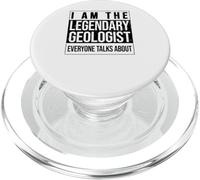 Géologie Anniversaire né Géologue PopSockets PopGrip pour MagSafe