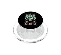 Géologie : collectionneur de Roches, passionné de minéraux et Chasseur de fossiles PopSockets PopGrip pour MagSafe