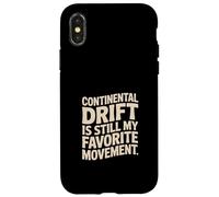 Géologie « Dérive continentale » Pangée Coque pour iPhone X/XS