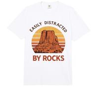 Géologie Facilement distraite par Un géologue Amateur de Roches Comfort Colors Adult Heavyweight T-Shirt