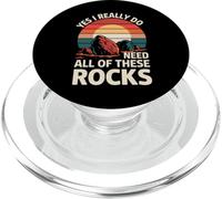 Géologie Oui J'Ai Vraiment Besoin de Toutes Ces Roches PopSockets PopGrip pour MagSafe
