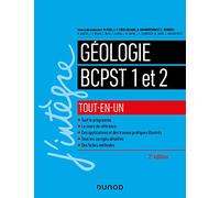 Géologie tout-en-un BCPST 1re et 2e années 2nde édition - Pierre Peycru - Dunod - broché - Scolaire / Universitaire