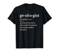 Geologist géologue Définition Drôle Dictionnaire T-Shirt