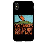 Geologist Volcanoes are So Hot Right Now Citation drôle de géologie Coque pour iPhone X/XS
