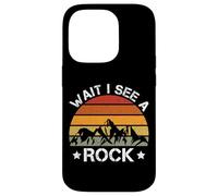 Geologue géologue Wait I See A Rock Collector Coque pour iPhone 14 Pro