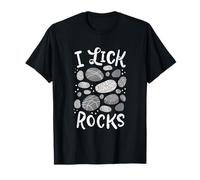 Geology Lick Rocks Lapidary Rock Crystal Minéralogie de Chasse T-Shirt