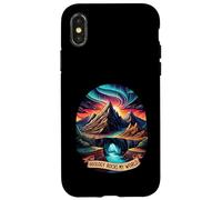 Geology Rocks My World Funny Earth Science Geologist Pun Coque pour iPhone X/XS