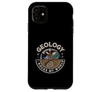 Geology Rocks My World Geologist Earth Science Lover Pun Coque pour iPhone 11