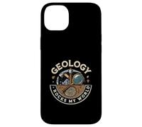 Geology Rocks My World Geologist Earth Science Lover Pun Coque pour iPhone 14 Plus