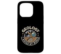 Geology Rocks My World Geologist Earth Science Lover Pun Coque pour iPhone 15 Pro
