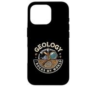 Geology Rocks My World Geologist Earth Science Lover Pun Coque pour iPhone 16 Pro