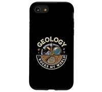 Geology Rocks My World Geologist Earth Science Lover Pun Coque pour iPhone SE (2020) / 7/8