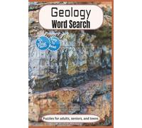 Geology Word Search Puzzle Books: Word Searches with Easy to Read Print about Geology, Gemstones, Fossils and more | 6x9 inches, 110 pages | 50+ ... for Vacations, Holidays and Leisure Time!