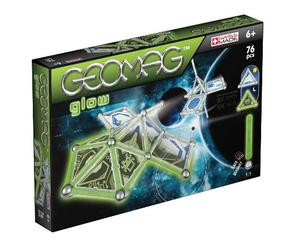 Geomag - 1322 - Panel - Space Glow - Coffret Fluorescent - 76 Pièces