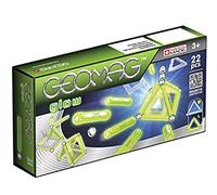Geomag Classic Glow 22 Pcs Jeu de Construction magnétique pour Enfants, Cadeau pour garçons et Filles de 5 6 7 8 9 10 11 12 13 Ans, constructions magnétiques, Jeux pour Enfants
