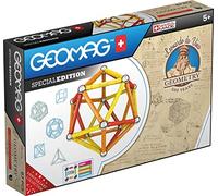 Geomag Edition Spéciale 783 - Formes Géométriques magnétiques Léonard De Vinci - Constructions magnétiques - Machines Léonard De Vinci pour Enfants - Boîte de 67 pièces