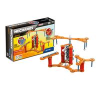 Geomag - Mechanics Gravity - 169 Pièces - Jeu De Construction Magnétique pour Enfants Dès 7 Ans - avec Moteur à Gravité et Transmission Magnétique -Jeux Aimantés STEM - Fabrication Suisse