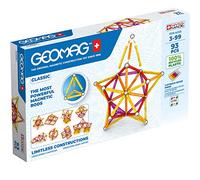 Geomag Jeux de Construction Magnétique pour Enfants - Jouets éducatifs pour Garçons et Filles 100% Recyclé - Collection Green Classic 93 pièces