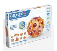 Geomag Jeux de Construction Magnétique pour Enfants - Jouets éducatifs pour Garçons et Filles 100% Recyclé - Collection Green Panels 200 pièces
