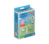 Geomag MagiCube 048 Peppa Pig - A Day with Peppa - Constructions Magnétiques et Jeux Educatifs, 2 Cubes Magnétiques, Multicolore