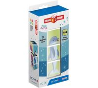 Geomag Magicube 113 - Magicube Ocean Animals - Constructions Magnétiques Et Jeux Educatifs 3 Cubes Magnétiques