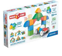 Blocs magnétiques - GEOMAG - Mon petit monde en formes - 25 pièces - Éducatif - Plastique recyclé - Dès 12 mois