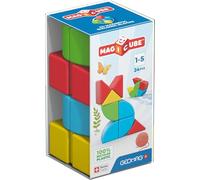 Geomag Magicube Lot de 24 blocs de construction magnétiques - Blocs de construction magnétiques pour les tout-petits de 1 à 3 ans, jouet Montessori pour plus de 1 an, produit sensoriel pour autisme