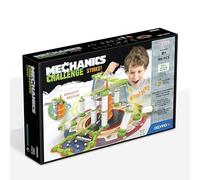 Geomag, Mechanics Challenge Strike, Jeu Éducatif et Créatif pour Enfants, Constructions Magnétiques avec Billes en Métal, Pack de 185 Pièces, 90% Plastique Recyclé