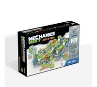 Geomag - Mechanics Gravity Loops & Turns - Jeu Educatif et Créatif pour Les Enfants - Blocs de Construction Magnétiques, Circuit avec Blocs Magnétiques - Lot de 130 Pièces
