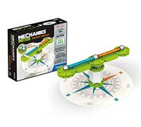 Geomag - Mechanics Motion Magnetic Compass - Jeu Educatif et Créatif pour les Enfants - Blocs de Construction Magnétiques, Boussole avec Blocs Magnétiques - Lot de 35 Pièces