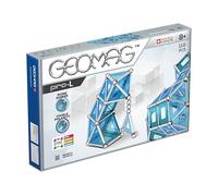 GEOMAG - Pro-L 110 Pcs, Construction Magnétique Enfant avec Barres, Billes et Panneaux, Polarité Visible, Jouet Enfant 8 Ans +, Jeu de Construction STEM Éducatif, Idée Cadeau Noël Anniversaire