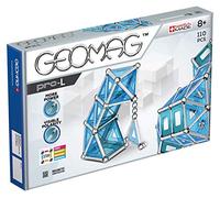 Geomag Pro-L 110 Pièces Jeu de Construction magnétique pour Enfants, Cadeau pour garçons et Filles de 5 6 7 8 9 10 11 12 13 Ans, constructions magnétiques, Jeux pour Enfants