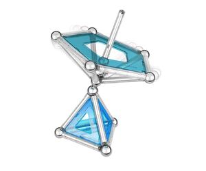 Geomag Pro-L - 50 Pièces Jeu de Construction magnétique pour Enfants, Cadeau pour garçons et Filles de 5 6 7 8 9 10 11 12 13 Ans, constructions magnétiques, Jeux pour Enfants