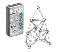 Geomag - Pro-L Pocket 53 Pcs, Construction Magnetique Enfant et Adolescents au Format de Poche avec Sphères et Barrettes, Jouet Enfant 8 Ans + STEM Éducatif, Idée Cadeau pour Noël, Anniversaire