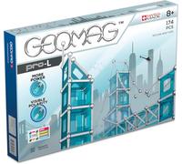 Geomag - PRO-L Skyline New York 174Pcs, Construction Magnetique Enfant Adolescents avec Sphères, Barrettes, Magnetic Tiles Géométriques, Jouet Enfant 8 Ans et + STEM Éducatif, Cadeau Noël Anniversaire