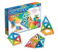 Geomag Rainbow 72 Pièces Jeu de Construction magnétique pour Enfants, Cadeau pour garçons et Filles de 5 6 7 8 9 10 11 12 13 Ans, constructions magnétiques, Jeux pour Enfants