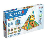 GEOMAG CLASSIC, PANELS SUPERCOLOR 78 pcs, construction magnétique, jeux éducatifs, Jouet pour enfants dès 5 ans, GMS03
